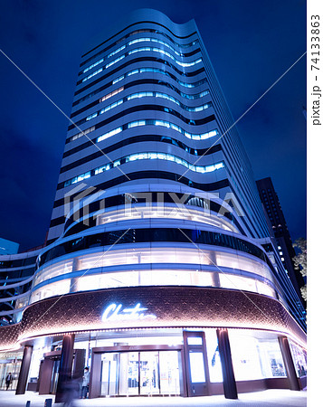 夕暮れの日比谷シャンテ 東京都 夕暮れの日比谷シャンテ 東京都 74133863