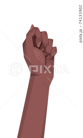 international womens day raised up black fist strong girl power concept female hand vertical international womens day raised up black fist strong girl power concept female hand vertical 74133902