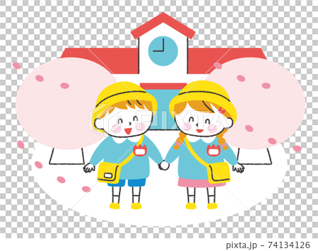 Entrance ceremony illustration white skin 74134126