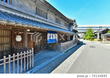 東海道 有松の街並み 東海道 有松の街並み 74134695