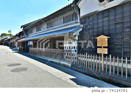 東海道　有松の街並み 74134701