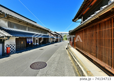 東海道 有松の街並み 東海道 有松の街並み 74134713