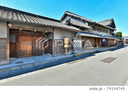 東海道　有松の街並み 74134743