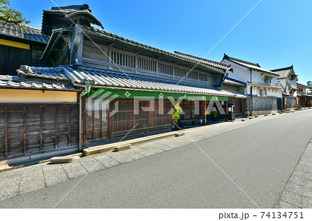 東海道 有松の街並み 東海道 有松の街並み 74134751