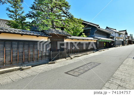 東海道　有松の街並み 74134757