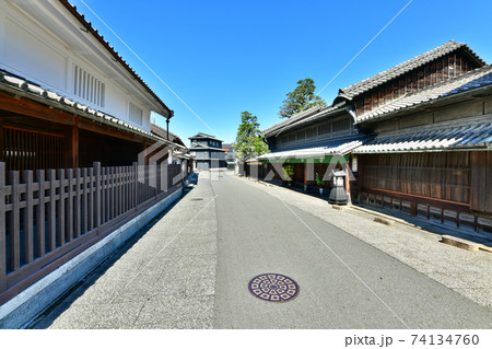 東海道　有松の街並み 74134760