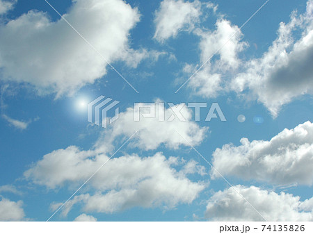 Cloudy sky background 74135826