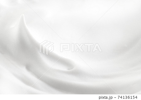 白いクリームの背景素材 白いクリームの背景素材 74136154