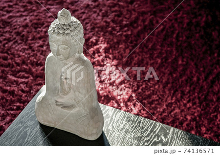 buddhist image interior design detail in modern stylish contemporary home buddhist image interior design detail in modern stylish contemporary home 74136571