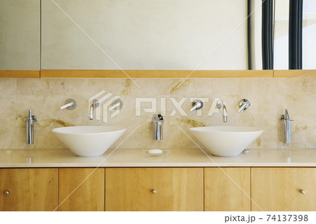 Modern bathroom vanity and sinks Modern bathroom vanity and sinks 74137398