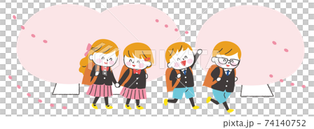 小學入學典禮白皮膚 74140752