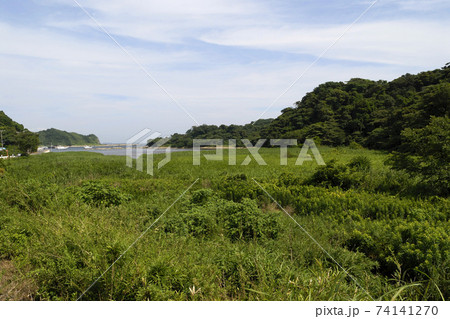 江奈湾　満潮時 74141270