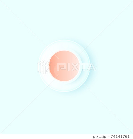 Cup of tea or coffee with milk. Cup of tea or coffee with milk. 74141761