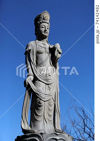 布施観音像 74142492