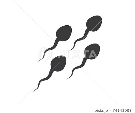 sperm icon logo vector illustration design 74143003