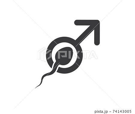 sperm icon logo vector illustration design sperm icon logo vector illustration design 74143005