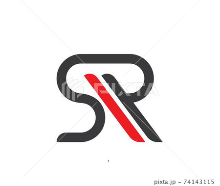 Business Corporate Sr Sp Letter Logo Designのイラスト素材