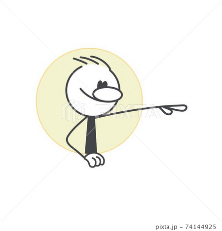 Stick man in a round hole Stick man in a round hole 74144925