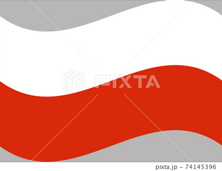 Poland flag, official colors and proportion correctly. National Poland flag. Flat Poland flag, official colors and proportion correctly. National Poland flag. Flat 74145396