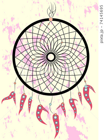 Dream Catcher Boho Native American Indian のイラスト素材