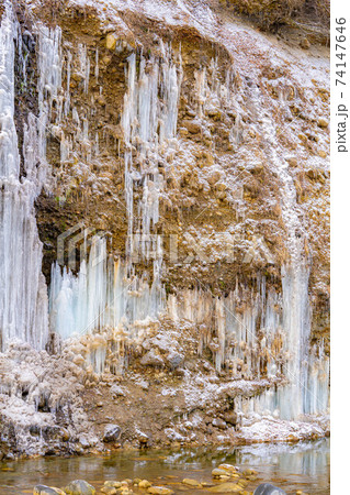 白川氷柱群　【長野県】 74147646