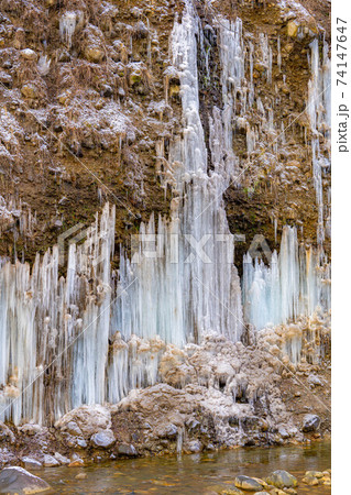 白川氷柱群　【長野県】 74147647