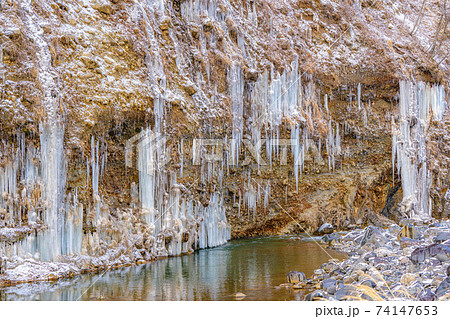 白川氷柱群　【長野県】 74147653