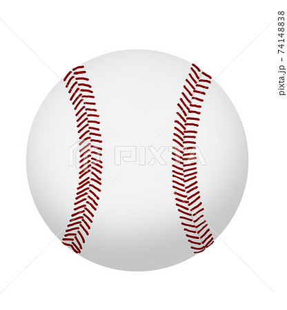 野球 ボールのイラスト素材 7414