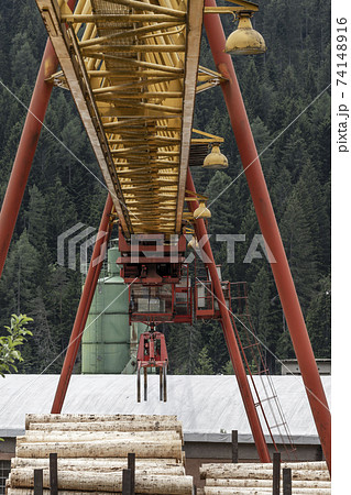 woodworking industry in Alps, Italy 74148916