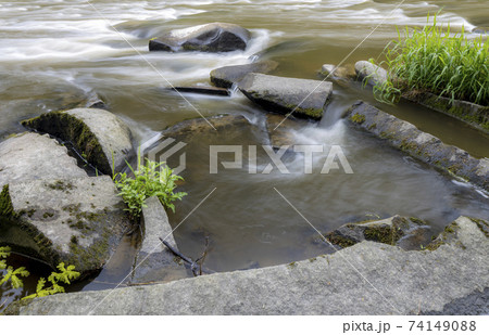 river Sazava near Smrcna, Czech Republic river Sazava near Smrcna, Czech Republic 74149088