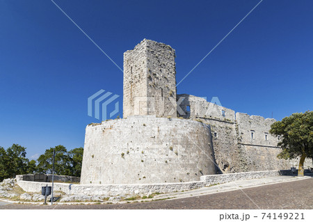 Castle in Monte Santangelo, Puglia, Italy 74149221