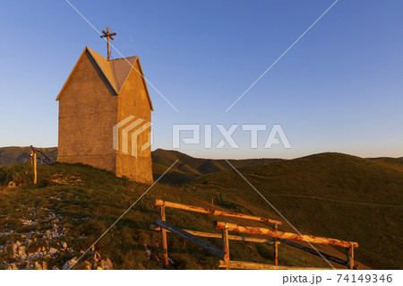summer landscape near Monte Grappa, Northern Italy summer landscape near Monte Grappa, Northern Italy 74149346