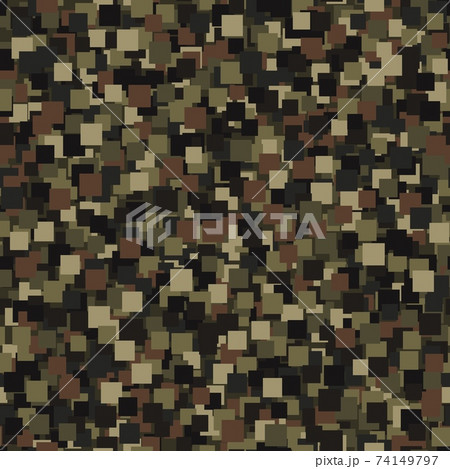 Abstract military or hunting camouflage seamless pattern background 74149797