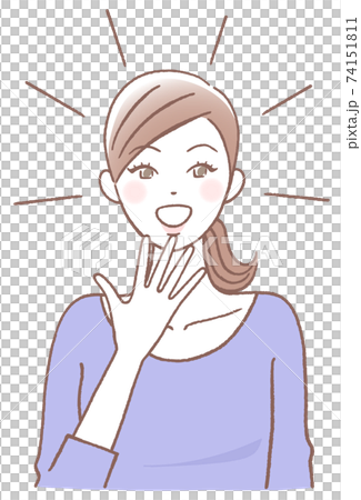 A woman to be surprised 74151811