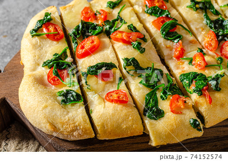 Homemade focaccia simple Homemade focaccia simple 74152574