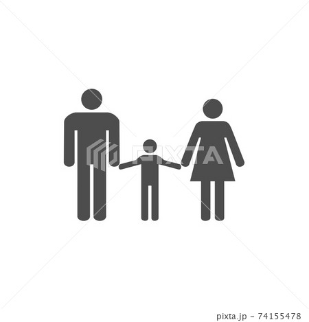 People Icon. Family icon. Vector illustration, flat design. People Icon. Family icon. Vector illustration, flat design. 74155478