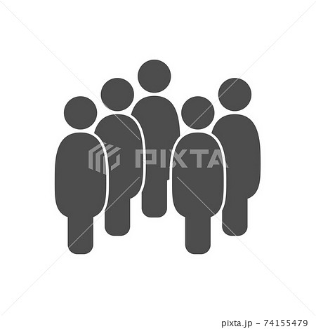 People Icon. User sign icon. Vector illustration, flat design. People Icon. User sign icon. Vector illustration, flat design. 74155479