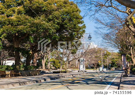 横浜 洋館が建ち並ぶ山手の町並み 横浜 洋館が建ち並ぶ山手の町並み 74155596