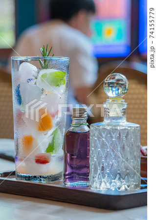 Variation of Infused Water with Fresh Fruits Variation of Infused Water with Fresh Fruits 74155779
