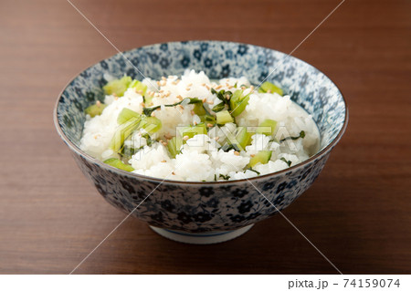 野沢菜の混ぜご飯 野沢菜の混ぜご飯 74159074