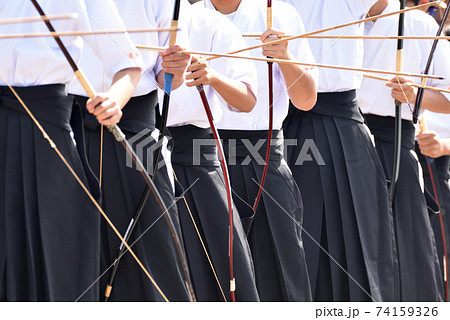 扇の的弓道大会、中禅寺湖、日光、栃木 74159326