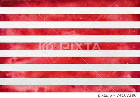 Beautiful drawing of the American Flag and patterns 74167286