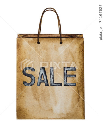 Happy Black Friday. Colorful picture with drawings 74167627