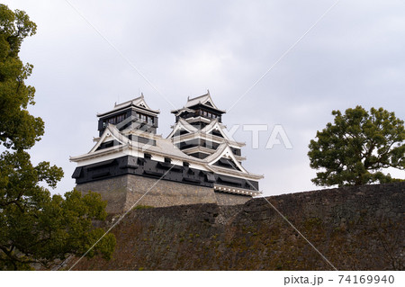【熊本県】　熊本城 74169940