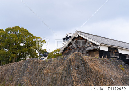 【熊本県】　熊本城 74170079