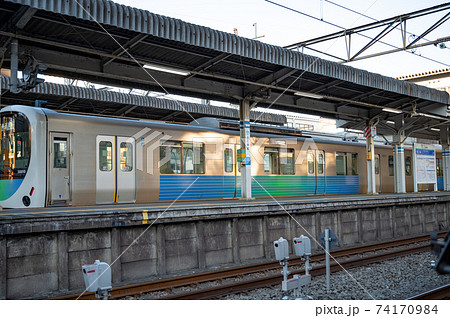 西武新宿線上石神井駅ホーム 西武新宿線上石神井駅ホーム 74170984