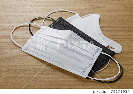 マスク各種(白 黒 布 立体型) マスク各種(白 黒 布 立体型) 74171954