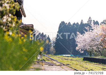 「千葉県」いすみ鉄道 風そよぐ谷国吉駅 「千葉県」いすみ鉄道 風そよぐ谷国吉駅 74172709