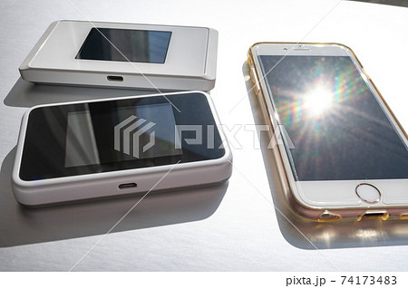 テレワーク・ネット環境とスマホの状況 テレワーク・ネット環境とスマホの状況 74173483