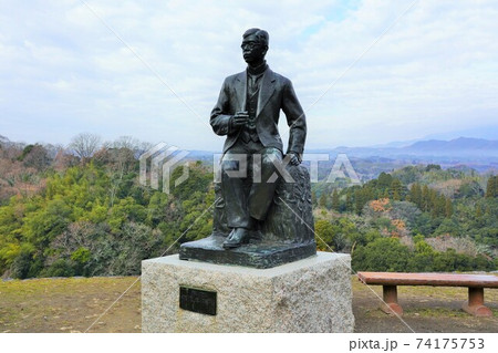 【大分県】瀧廉太郎像（岡城跡） 74175753